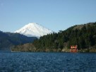 芦ノ湖の富士２　55kB