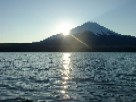 山中湖の富士　65kB