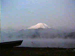 靄の中の富士1